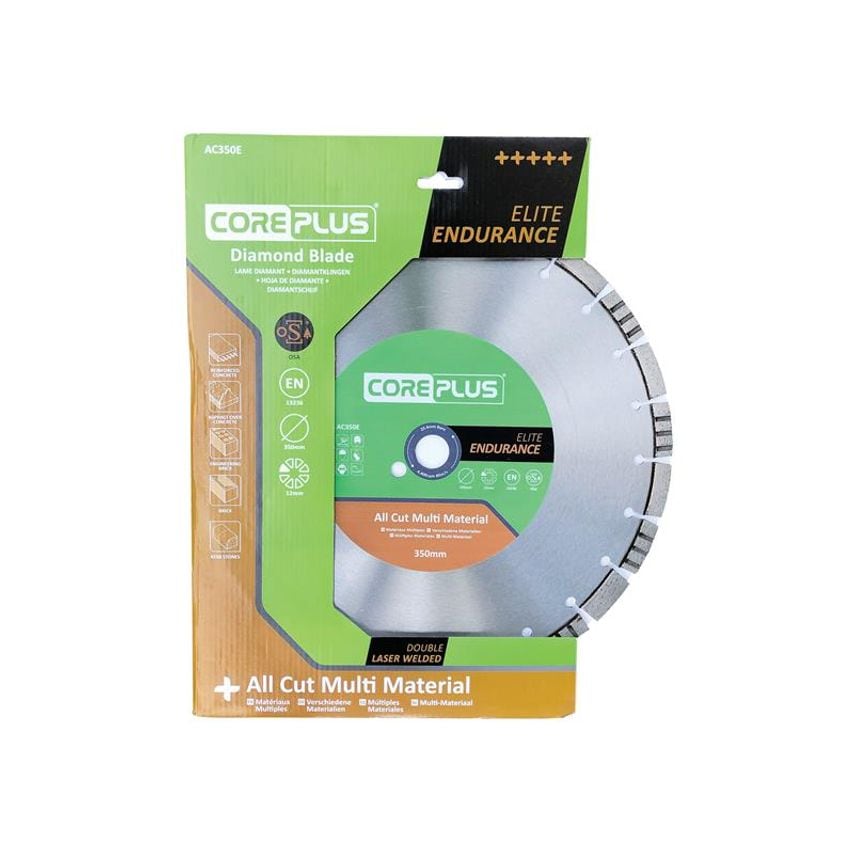 AC350E Elite All Cut Multi-Material Diamond Blade 350mm CORDBAC350E
