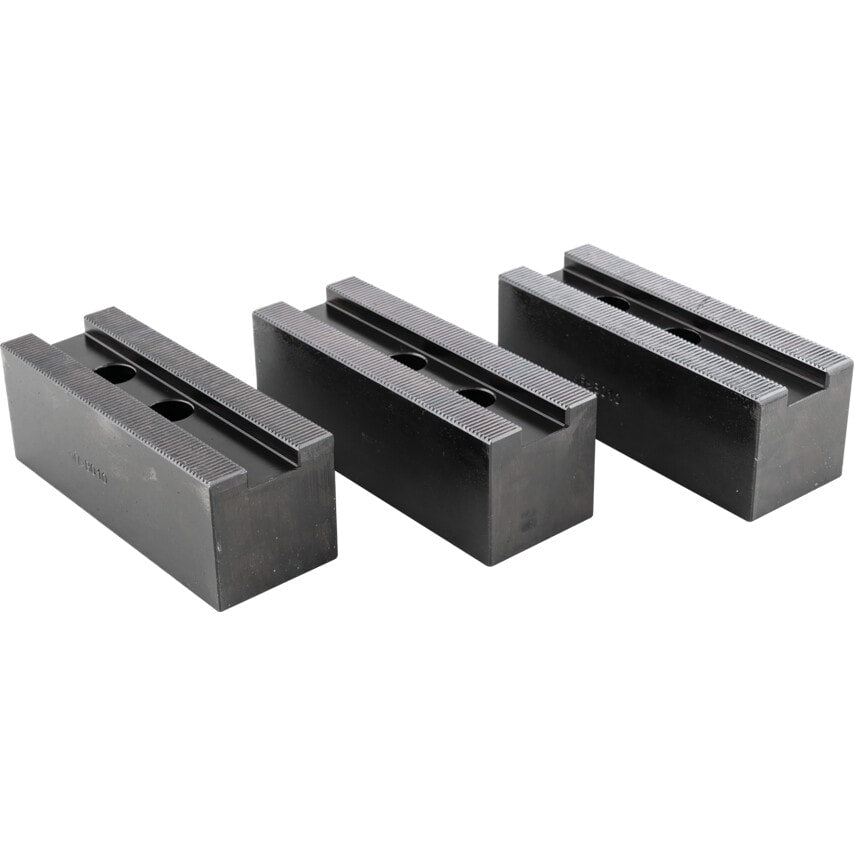 AJ07 Standard Serrated Soft Jaws 7.1/2" (3-SET)