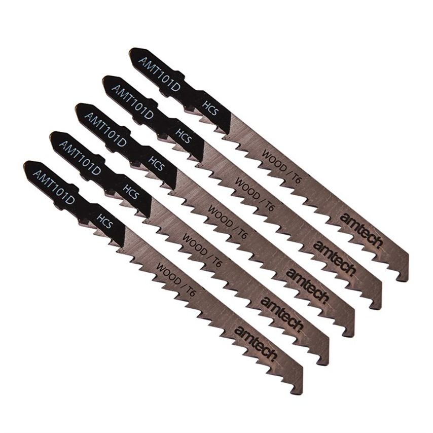 AMT101D Wood Jigsaw Blade Set - Pack of 5