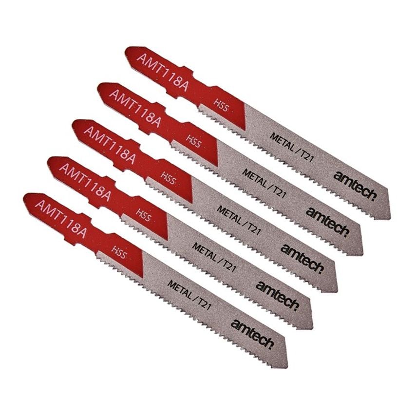 AMT118A Metal Jigsaw Blade Set - Pack of 5