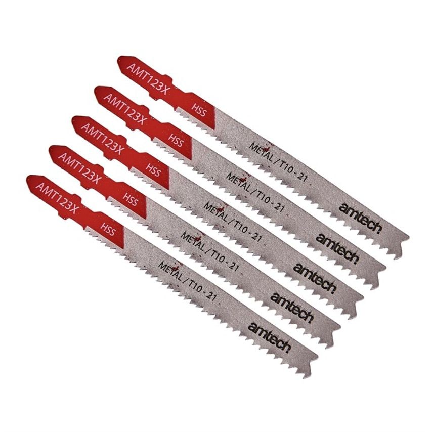 AMT123X Metal Jigsaw Blade Set - Pack of 5