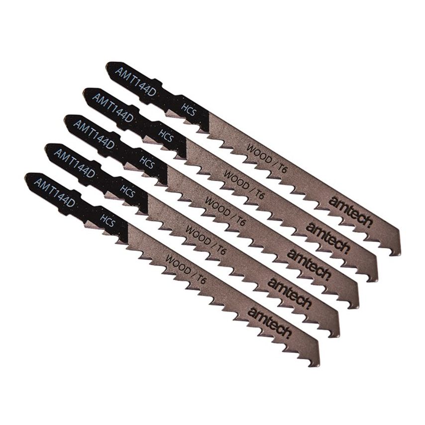 AMT144 D Wood Jigsaw Blade Set - Pack of 5