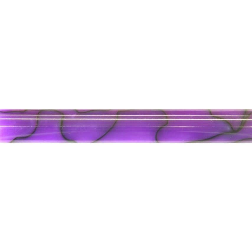 AR09 Acrylic Pen Blank Light Purple With Black Swirl