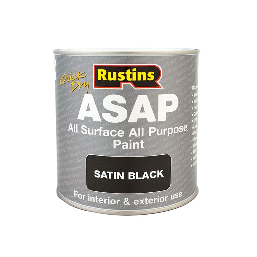 ASAP Paint Black 250ml RUSASAPB250