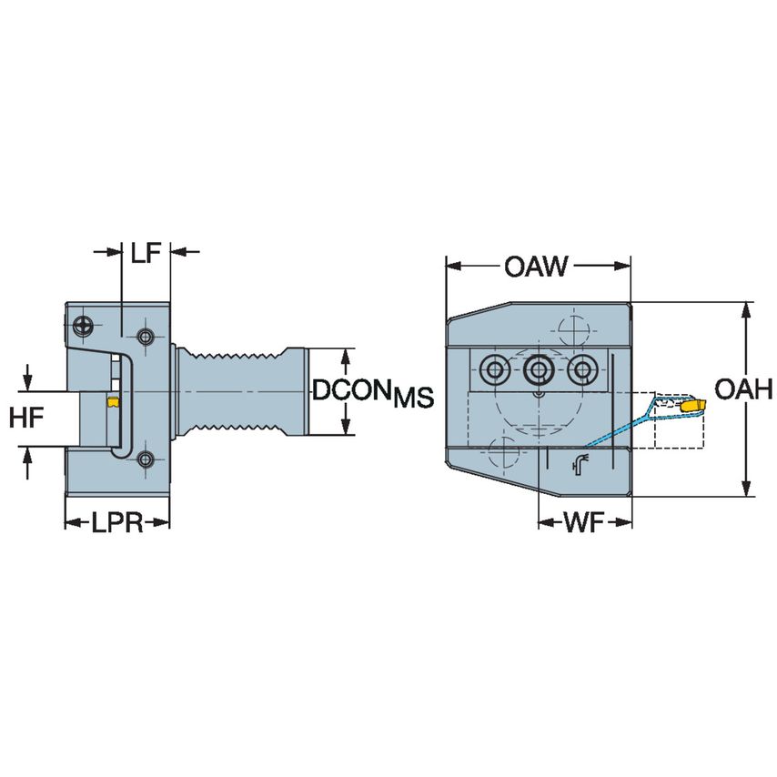 ASHA-R-VDI30-20-HP Adaptor