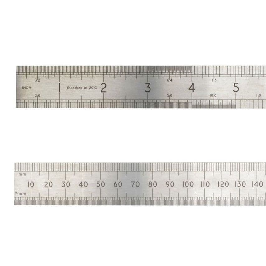 ASR 1000 Precision Steel Rule 1000mm (1M)