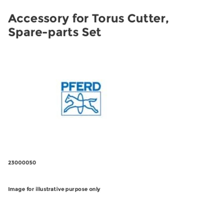 Accessory for Torus Cutter, Spare-parts Set