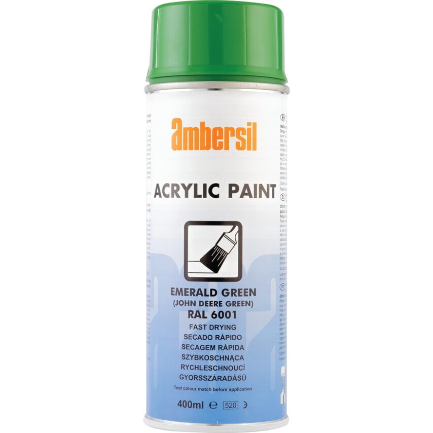 Acrylic Aerosol Spray Paint, John Deere Green- 400ML