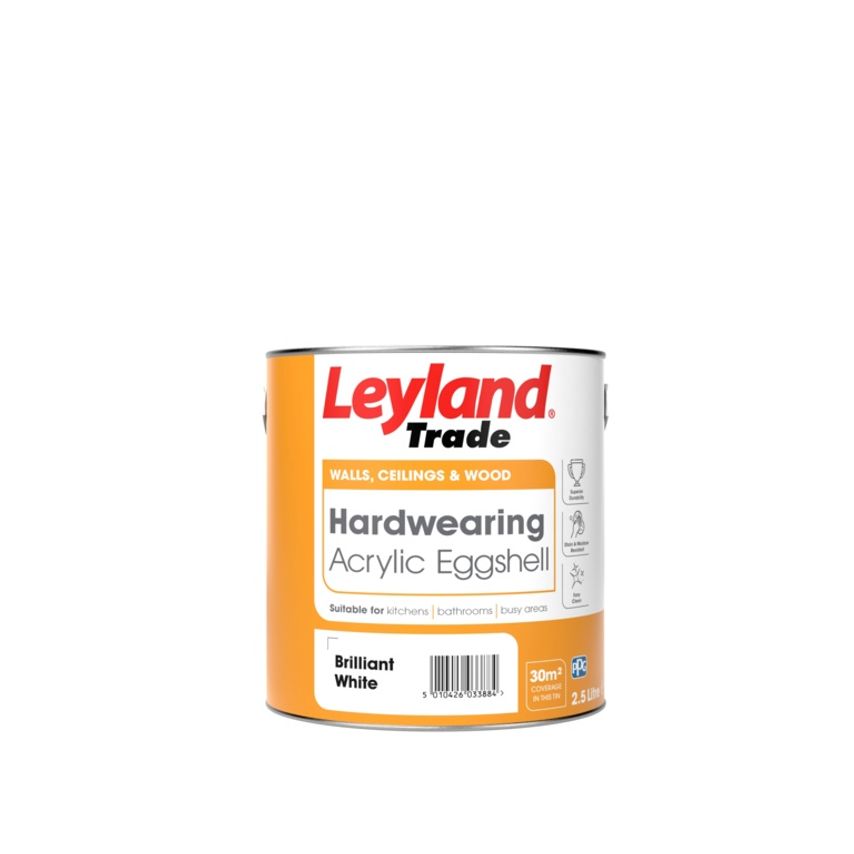 Acrylic Eggshell 2.5L White