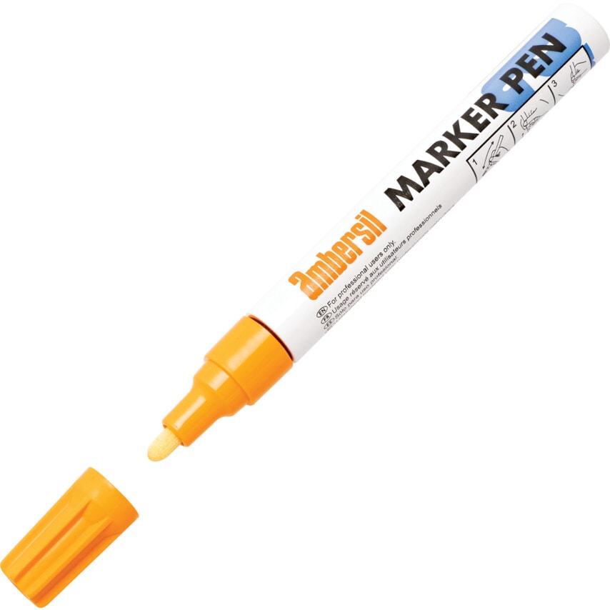 Acrylic Paint Marker Pen Orange