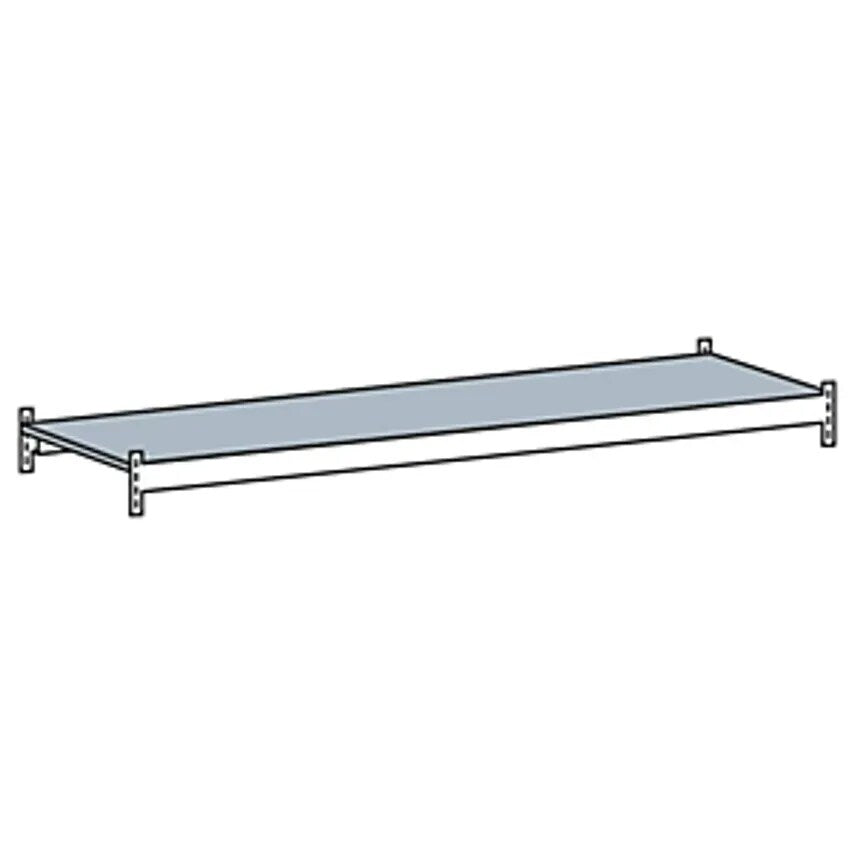 Additional Level with Steel Shelf, Width 1500 mm, Depth 600 mm