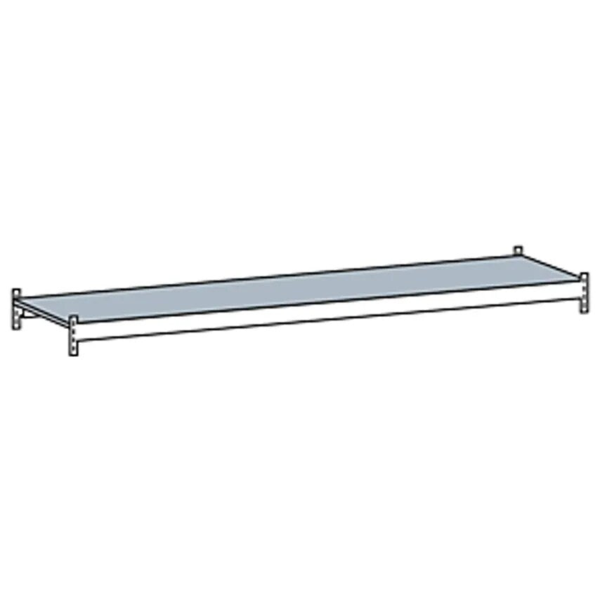 Additional Level with Steel Shelf, Width 2500 mm, Depth 500 mm