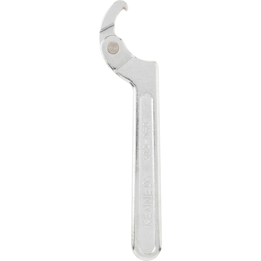 Adjustable C Spanner, Chrome Vanadium Steel, 165mm Length, 20-50mm Jaw Capacity