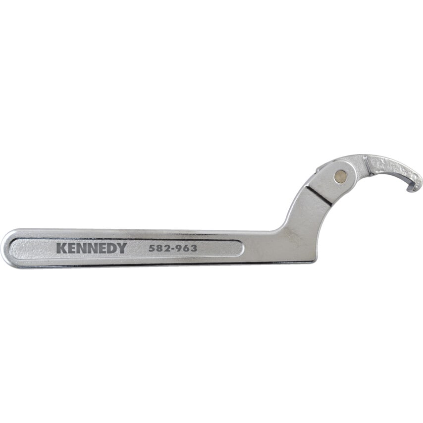 Adjustable C Spanner, Chrome Vanadium Steel, 310mm Length, 115-160mm Jaw Capacity