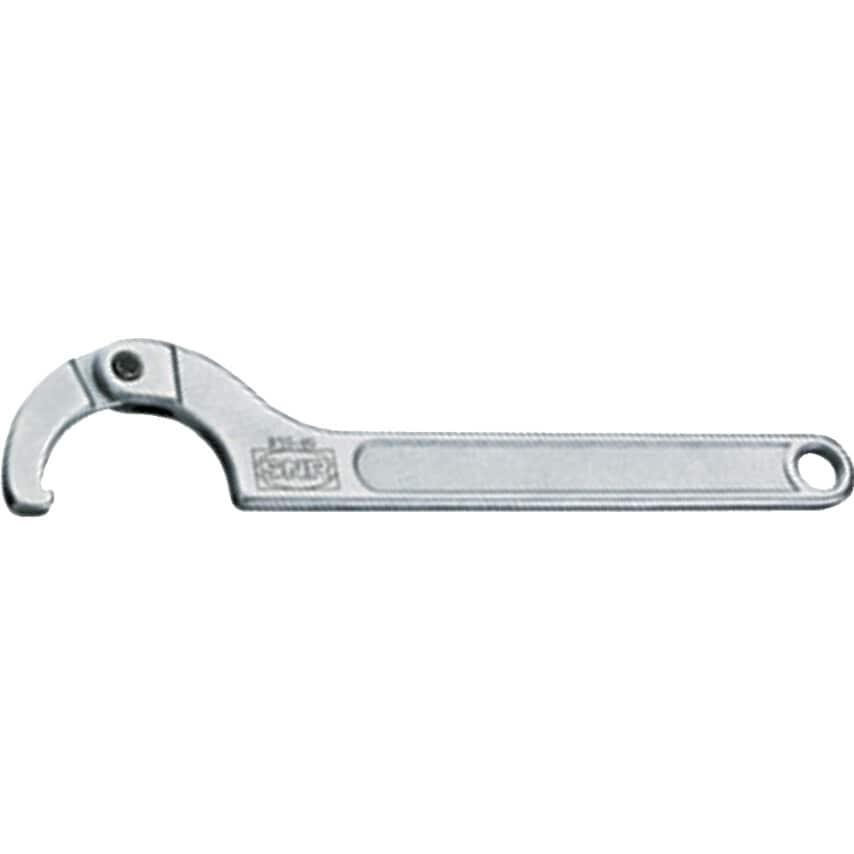 Adjustable C Spanner, Vanadium Steel, 170mm Length, 15-35mm Jaw Capacity