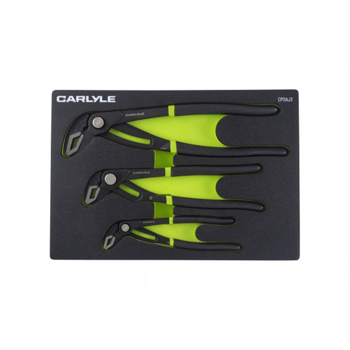 Adjustable Lock Jaw Plier Set - 3 Piece