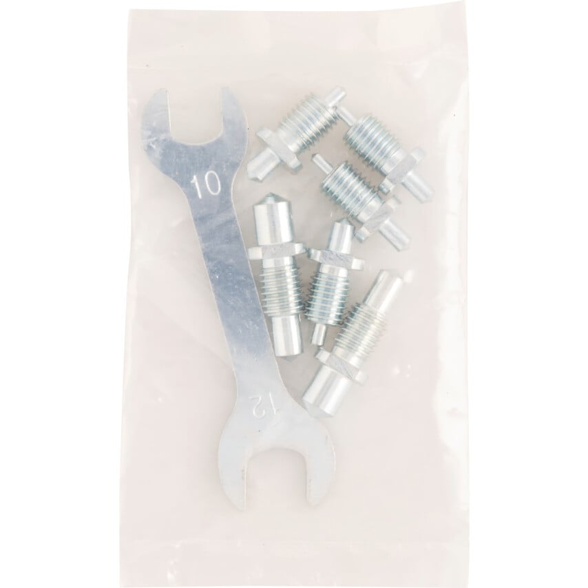 Adjustable Pin Spanner, Vanadium Steel, 245mm Length, 20-100mm Jaw Capacity