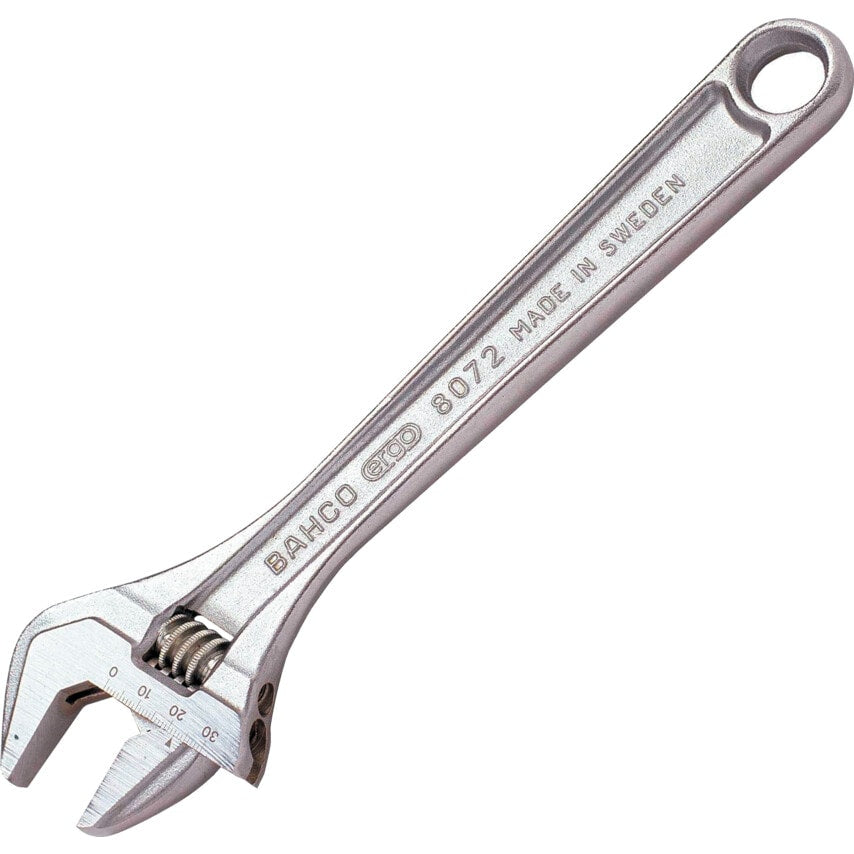 Adjustable Spanner, Steel, 15in./380mm Length, 44mm Jaw Capacity
