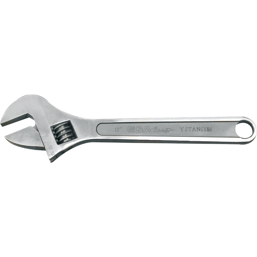 Adjustable Wrench 8" Titanium