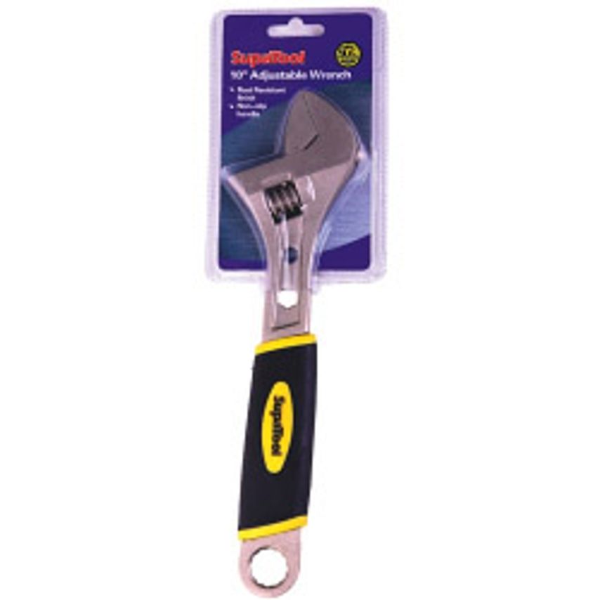 Adjustable Wrench with Power Grip 10"/250mm