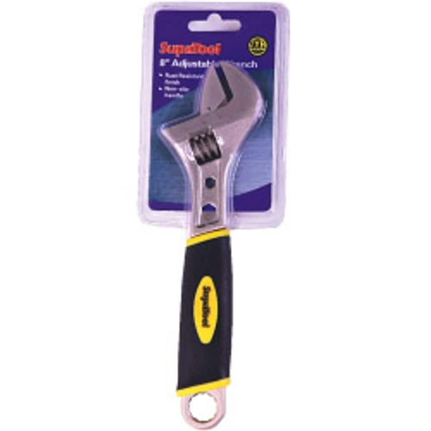 Adjustable Wrench with Power Grip 8"/200mm