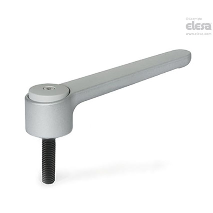 Adjustable handle-GN 126-120-M12-20-SR