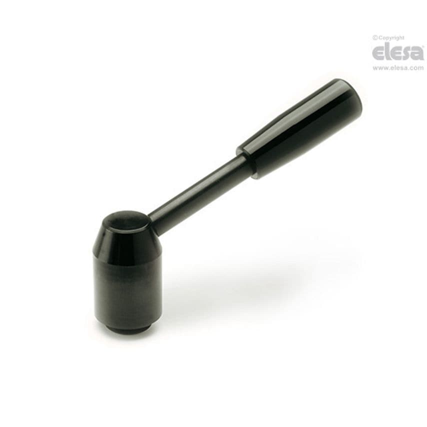 Adjustable handle-GN 212.4-33-M12-E