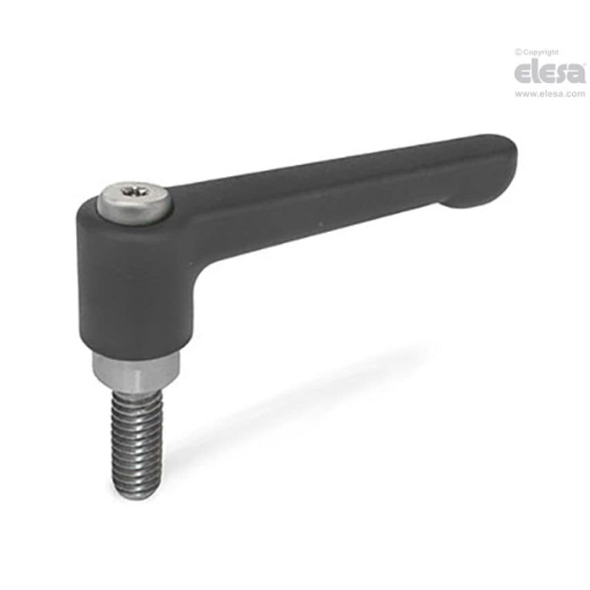 Adjustable handle-GN 302.1-45-M4-20-SW