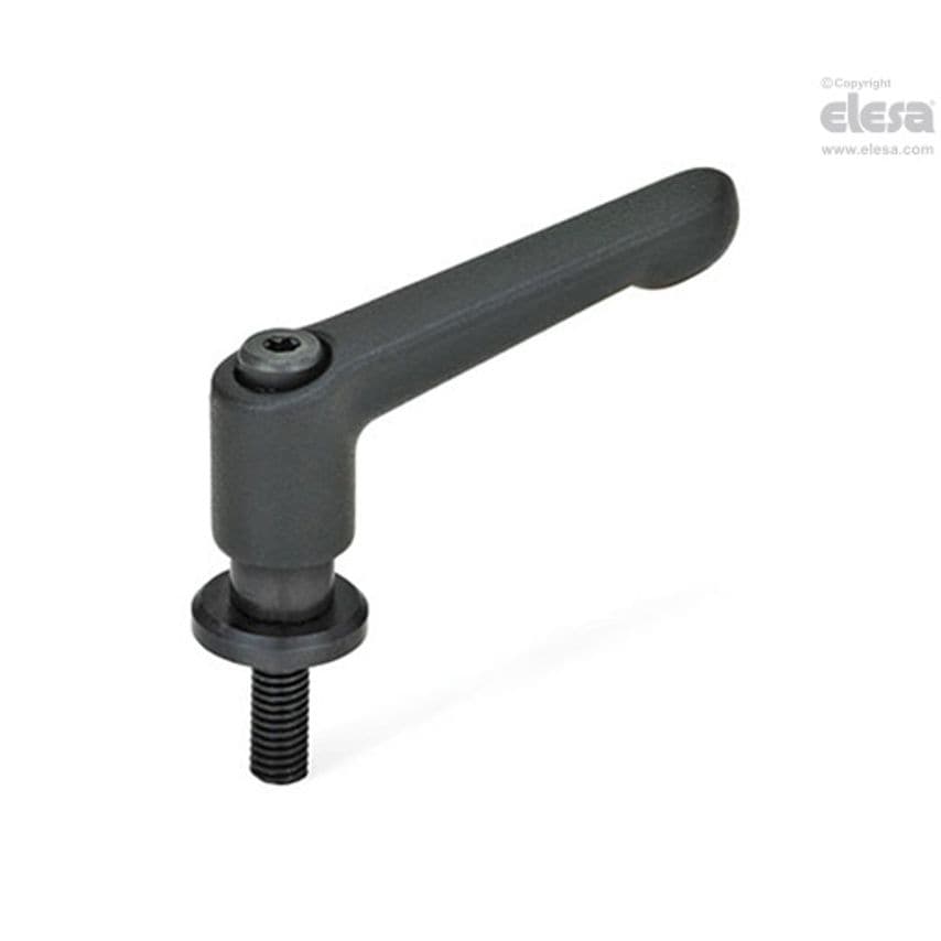 Adjustable handle-GN 307-30-M5-20-SW