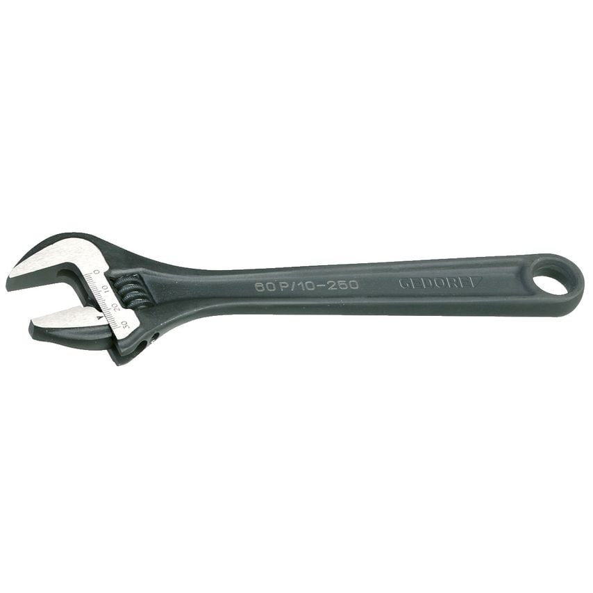 Adjustable spanner, open end 12"
