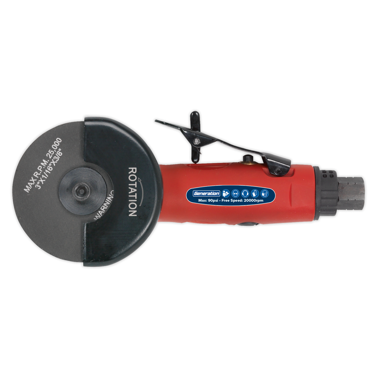 Air Cut-off Tool 75mm Straight