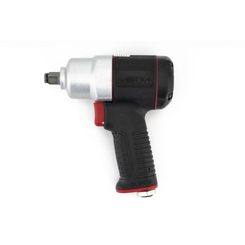 Air Impact Wrench Gun 1/2" Square Drive Twin Hammer Composite Well Balanced