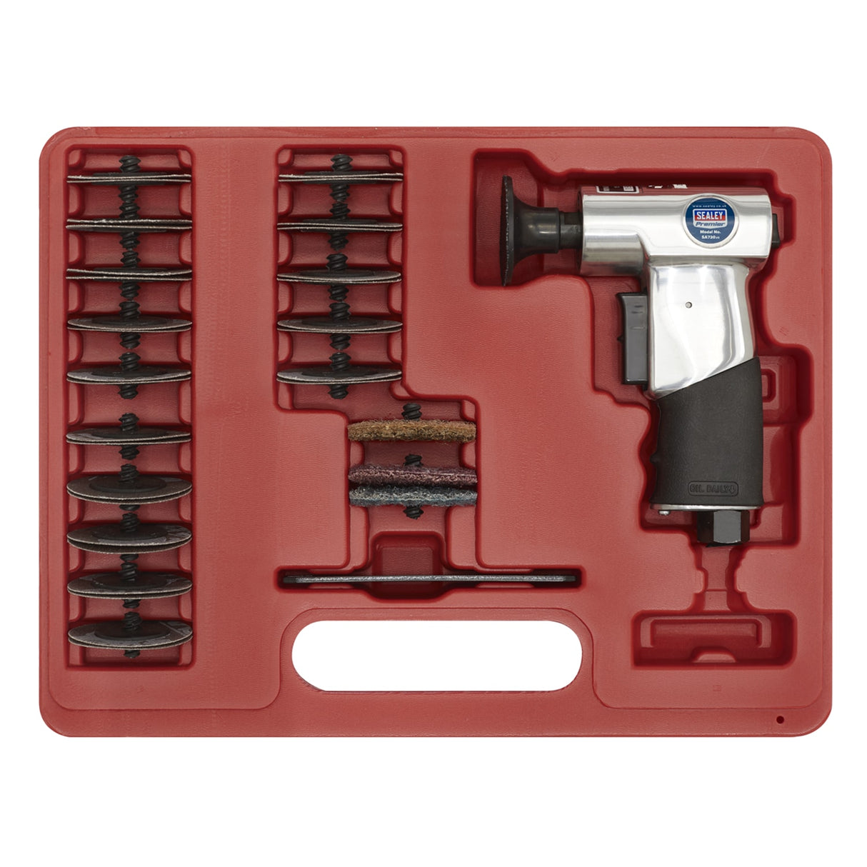 Air Mini Sander Kit 50MM 35PC