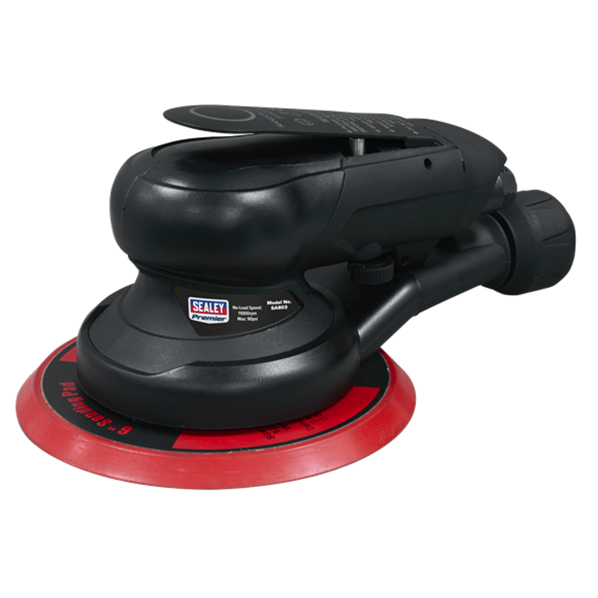 Air Palm Orbital Sander 6in 150mm Dust-Free