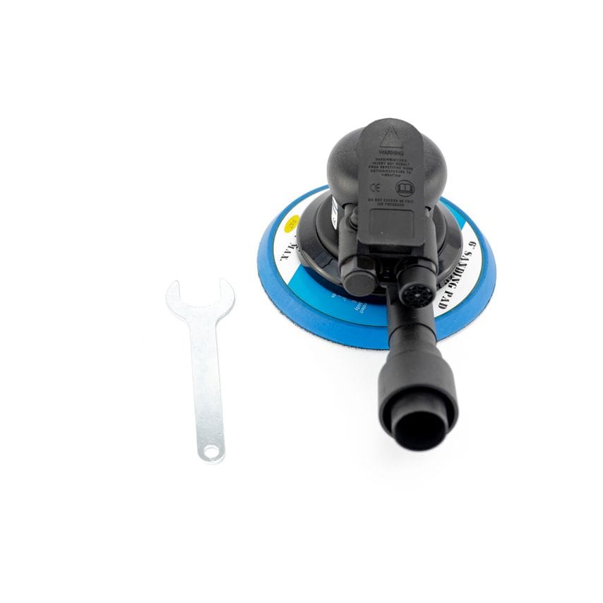 Air Palm Orbital Sander Cleaning 150mm Dust-Free Outlet Central Vacuum