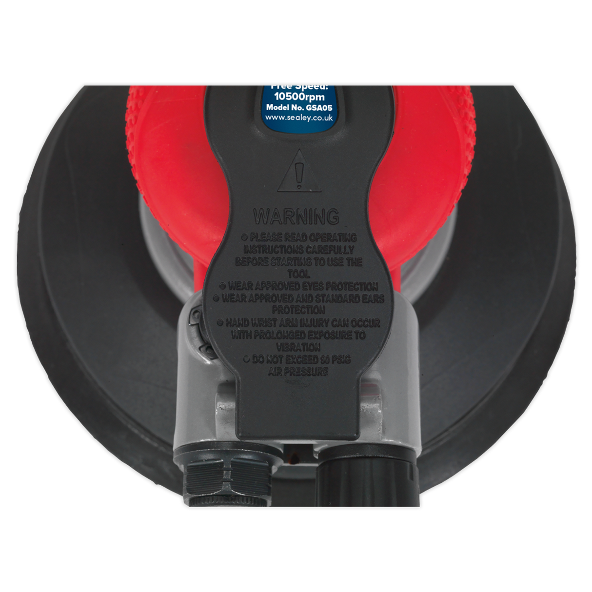 Air Palm Random Orbital Sander 150mm Dust-free