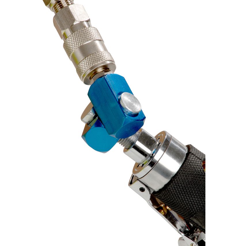 Air Tool & Hose Swivel Connector, 1/4 BSP Thread