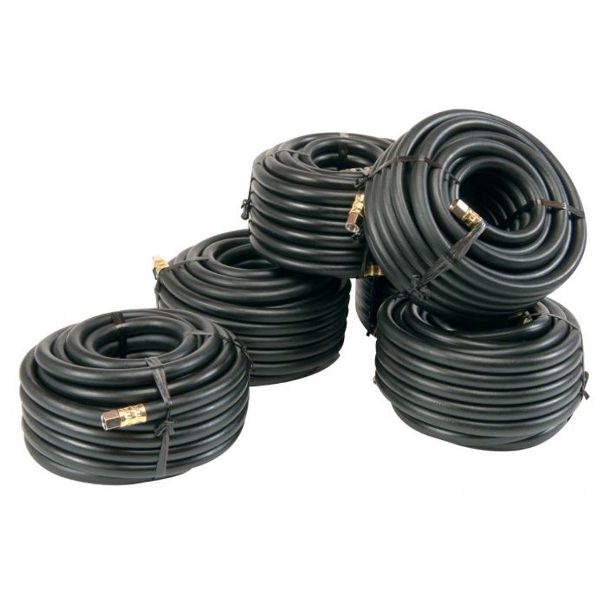 Airhose, 8mm x 15mtr, Rubber, 1/4BSP Swivel Thread