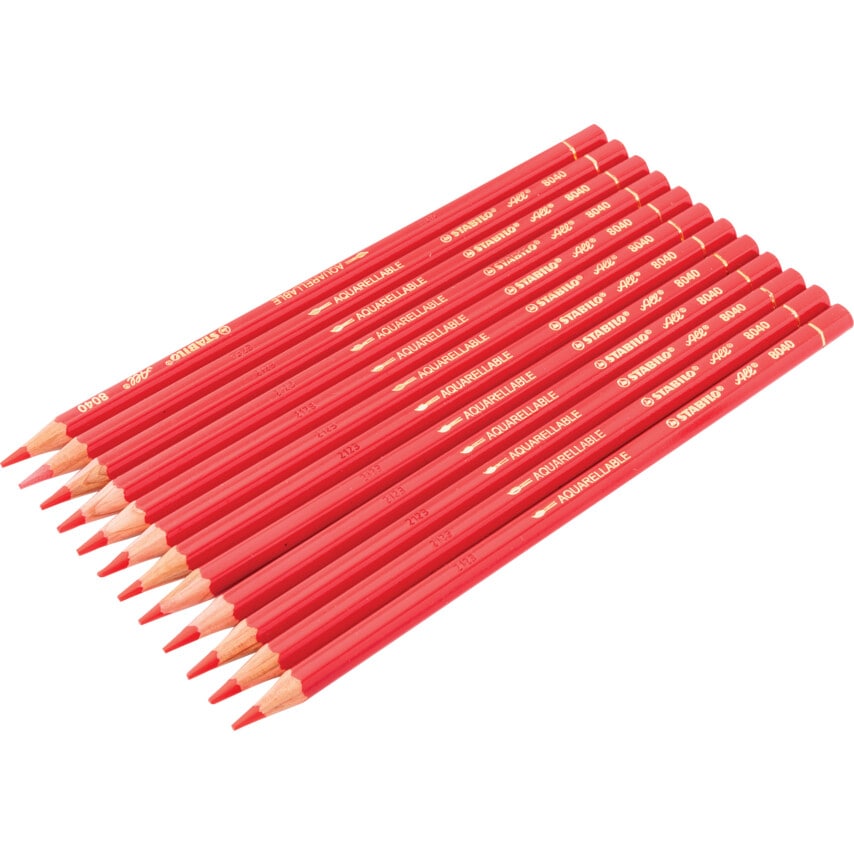 All 8040 Red Chinagraph Pencils Pack of 12