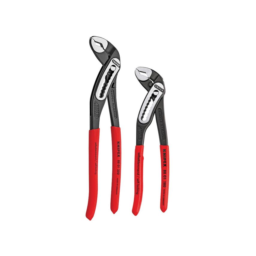 Alligator Water Pump Pliers Set of 2 (180mm 250mm)
