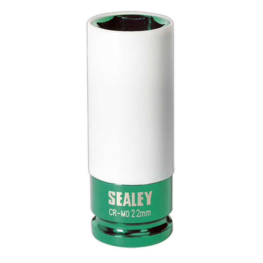 Alloy Wheel Impact Socket 22mm 1/2" Square Drive