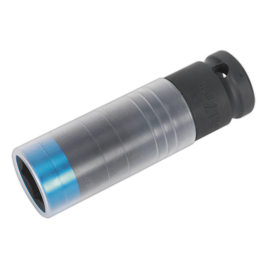 Alloy Wheel Ultra-power Impact Socket 17mm 1/2" Square Drive