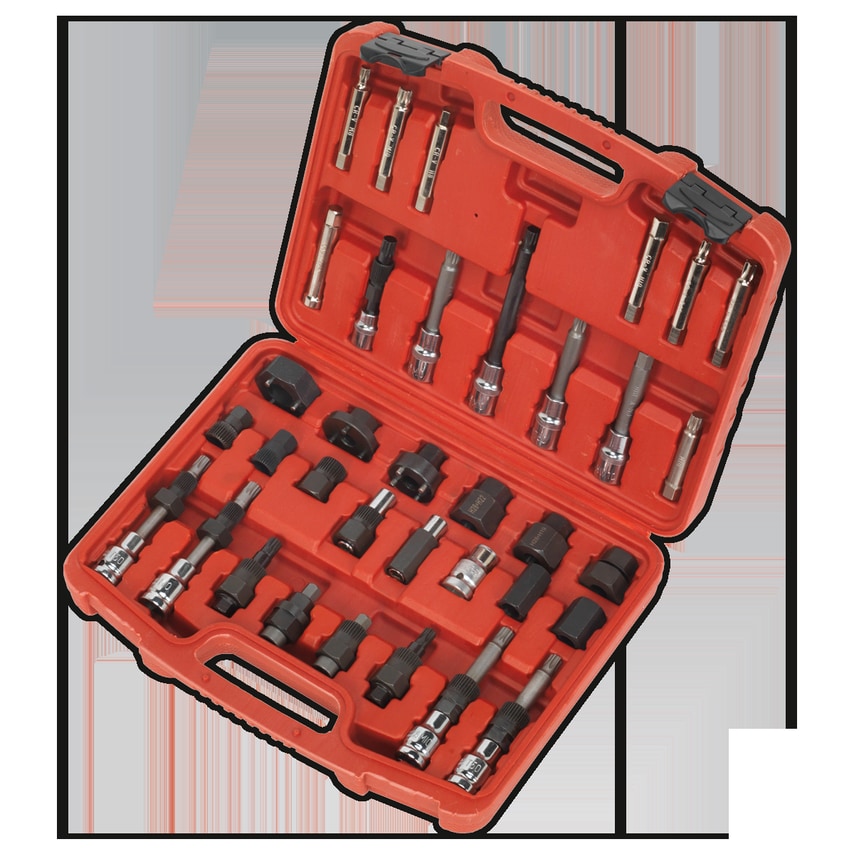 Alternator Freewheel Pulley Removal Set 35 Piece
