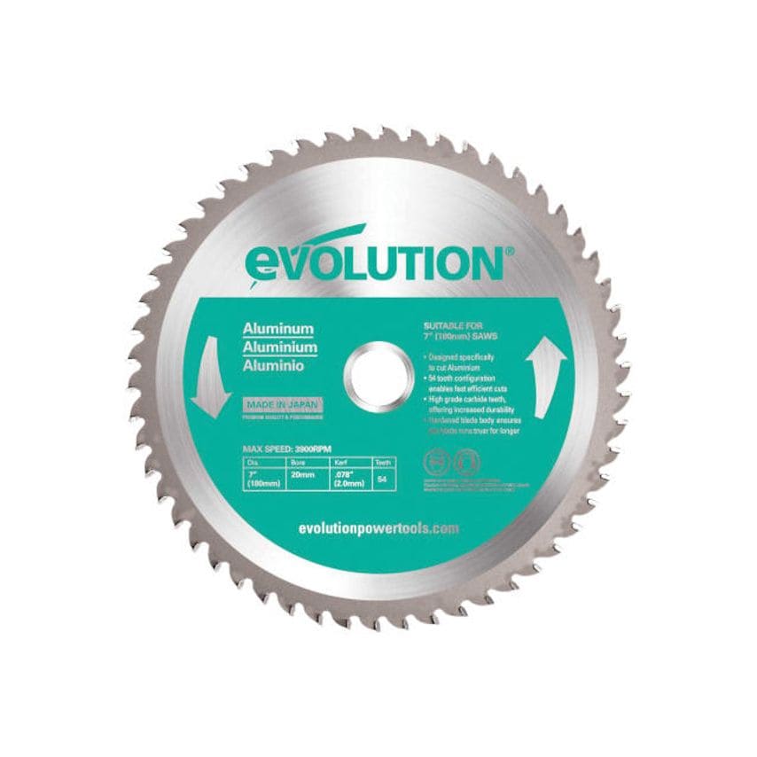 Aluminium Cutting Circular Saw Blade 180 x 20mm x 54T