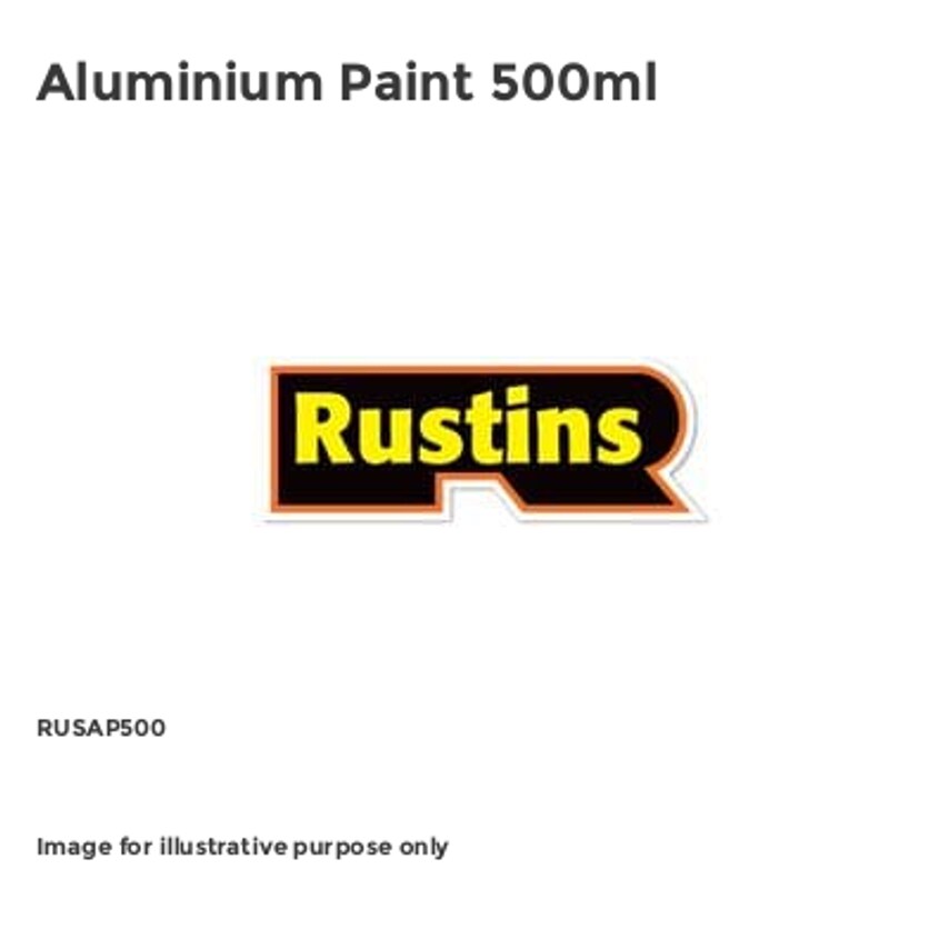 Aluminium Paint 500ml - RUSAP500