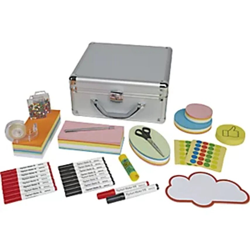Aluminium Presentation Case, HxWxD 360 X 350 X 165mm, Includes 2362 Individual Parts