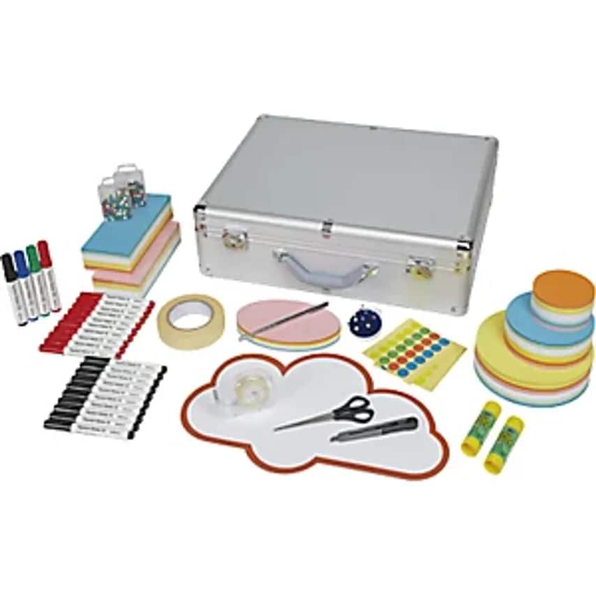 Aluminium Presentation Case, HxWxD 500 X 430 X 170mm, Includes 2782 Individual Parts