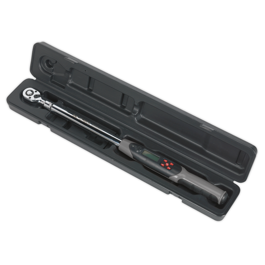 Angle Torque Wrench Digital 1/2" Square Drive 20-200nm (14.7-147.5LB.FT)