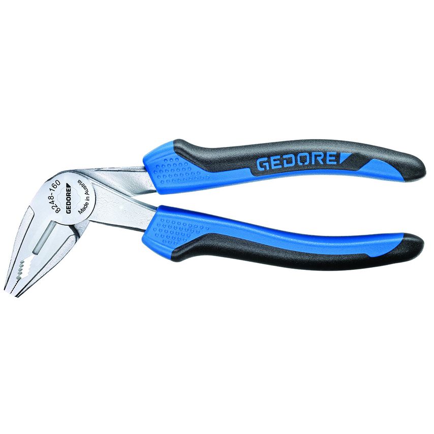 Angled combination pliers 160 mm