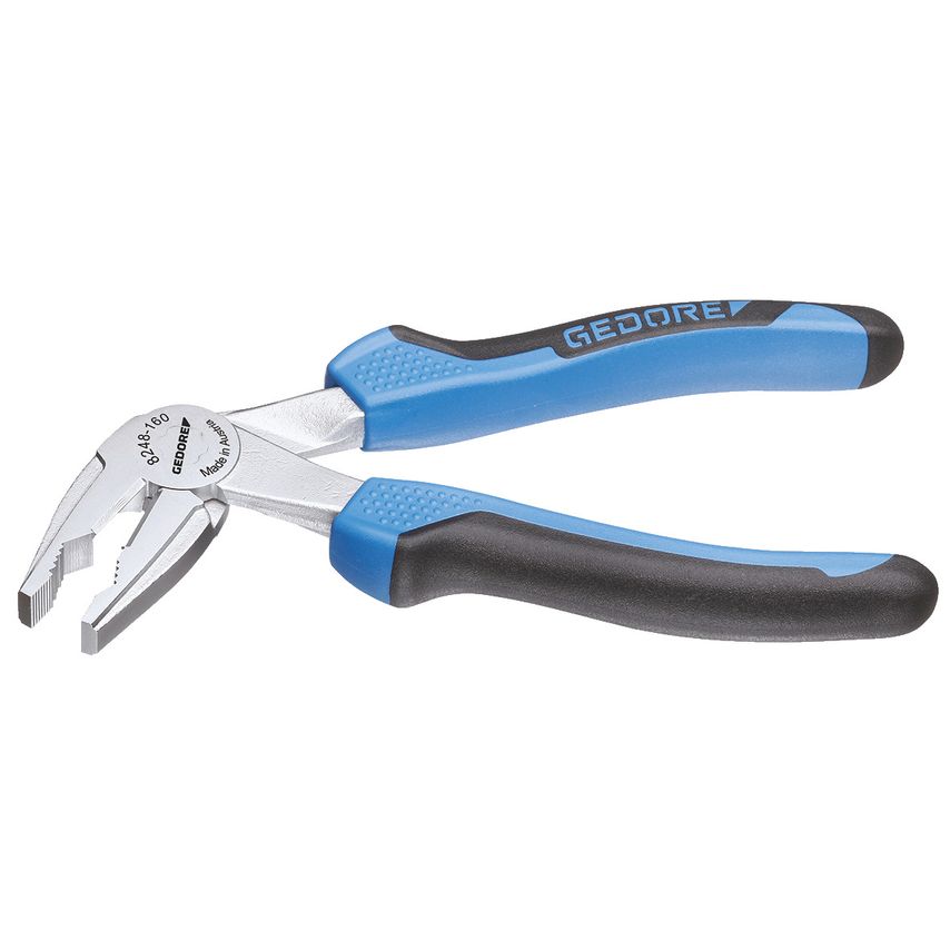 Angled combination pliers 160 mm